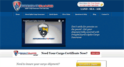 Desktop Screenshot of freightguard.com
